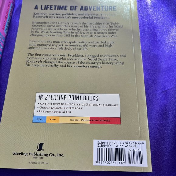📌Sterling Point Books: Teddy Roosevelt Eleanor Roosevelt (Heroes of America) - Picture 6 of 12